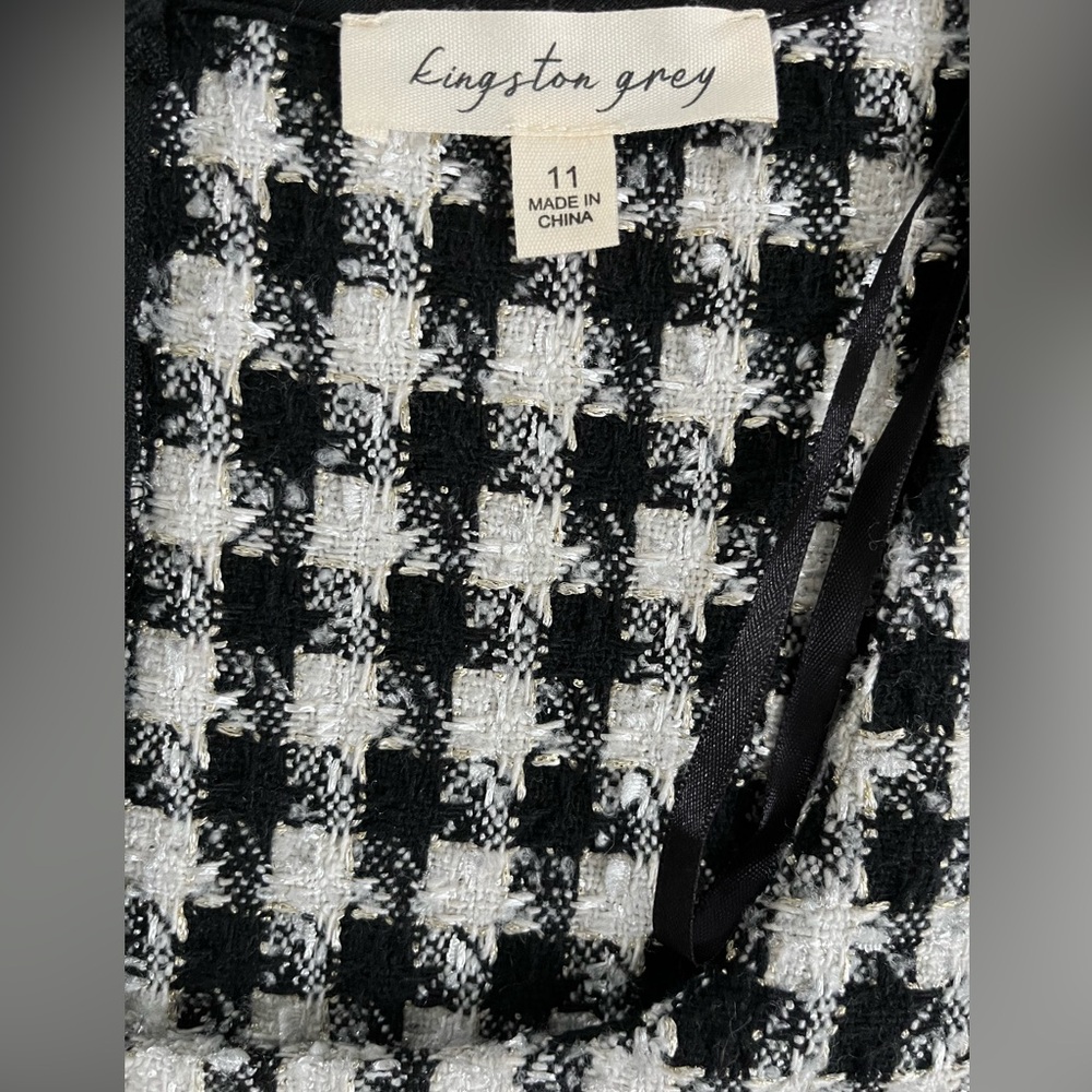 Kingston Grey houndstooth dress - Picture 5 of 8